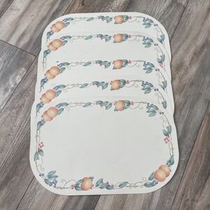 Set‎ of 5 Vintage Corelle Coordinates Oblong Placemats